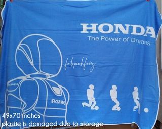 Original Honda Blanket Honda Merch Asimo Blanket JDM Stuff JDM Merch Japan