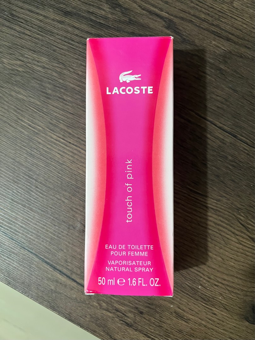 ORIGINAL Lacoste Touch of Pink, Beauty & Personal Care, Fragrance ...