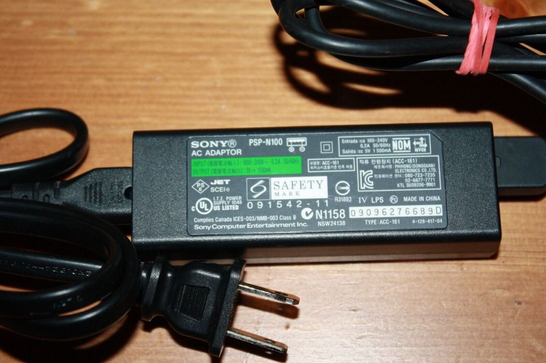 Original Sony PSP GO System Console Wall Charger PSPN100 AC Adapter