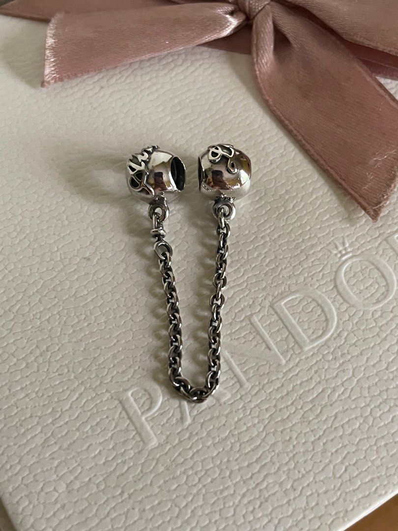 Love always pandora safety chain outlet