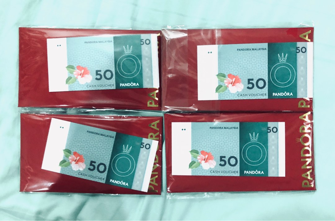 Pandora Voucher Rm200, Tickets & Vouchers, Vouchers on Carousell