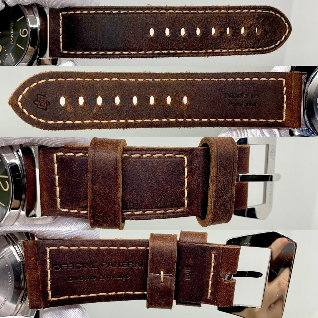 PANERAI PAM00911 LUMINOR MARINA 8 DAYS GREEN DIAL FULL SET MEN S