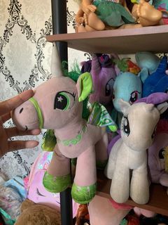 pink unicorn plush toy