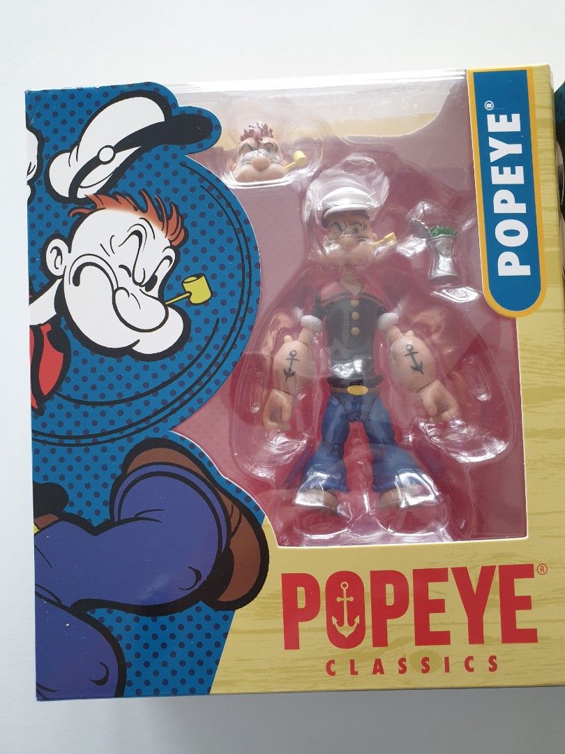Popeye Bluto Brutus figures boss fight studio 6 inch, Hobbies & Toys ...