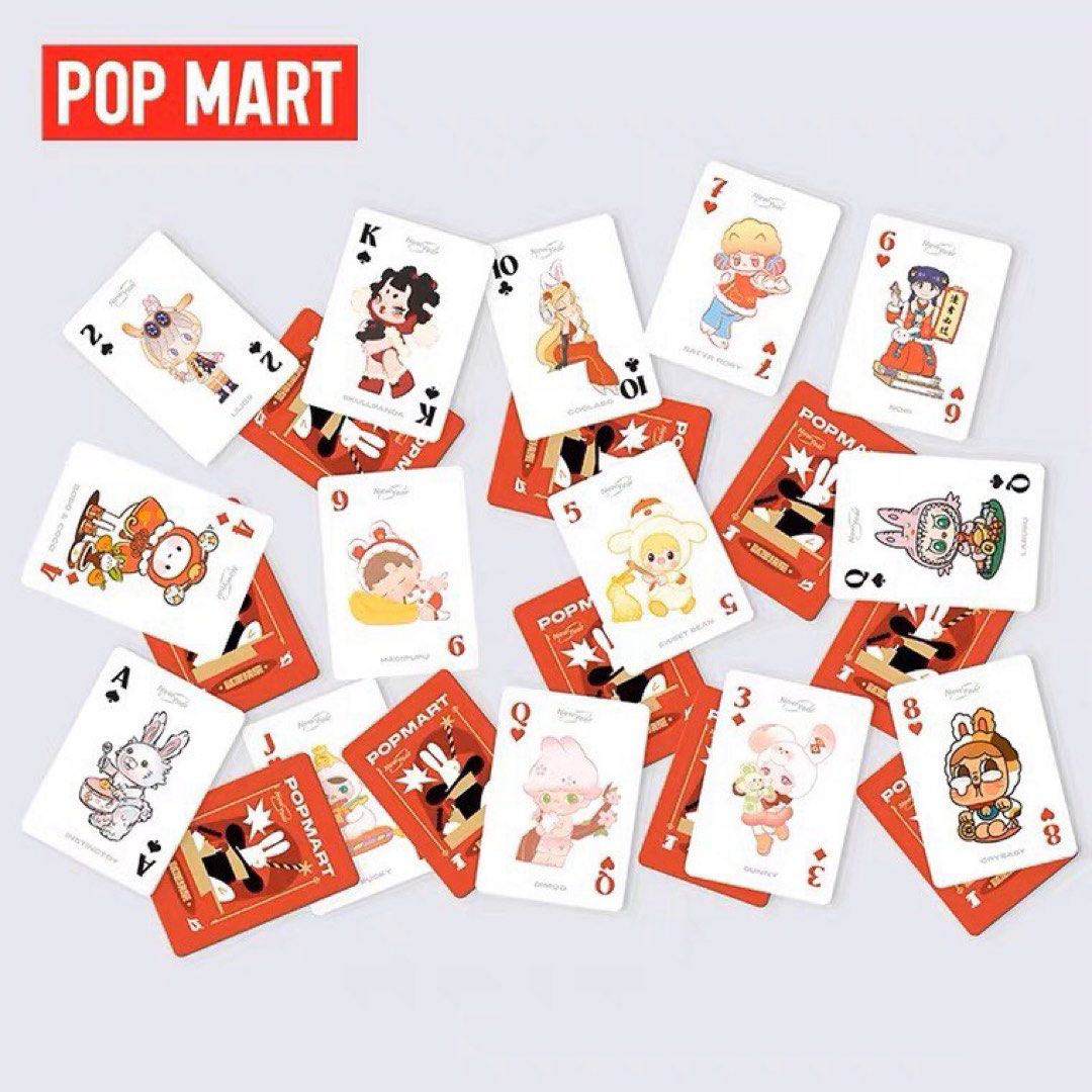 [PO CLOSED] Popmart poker card / Skullpanda Dimoo Sweetbean Hacipupu ...