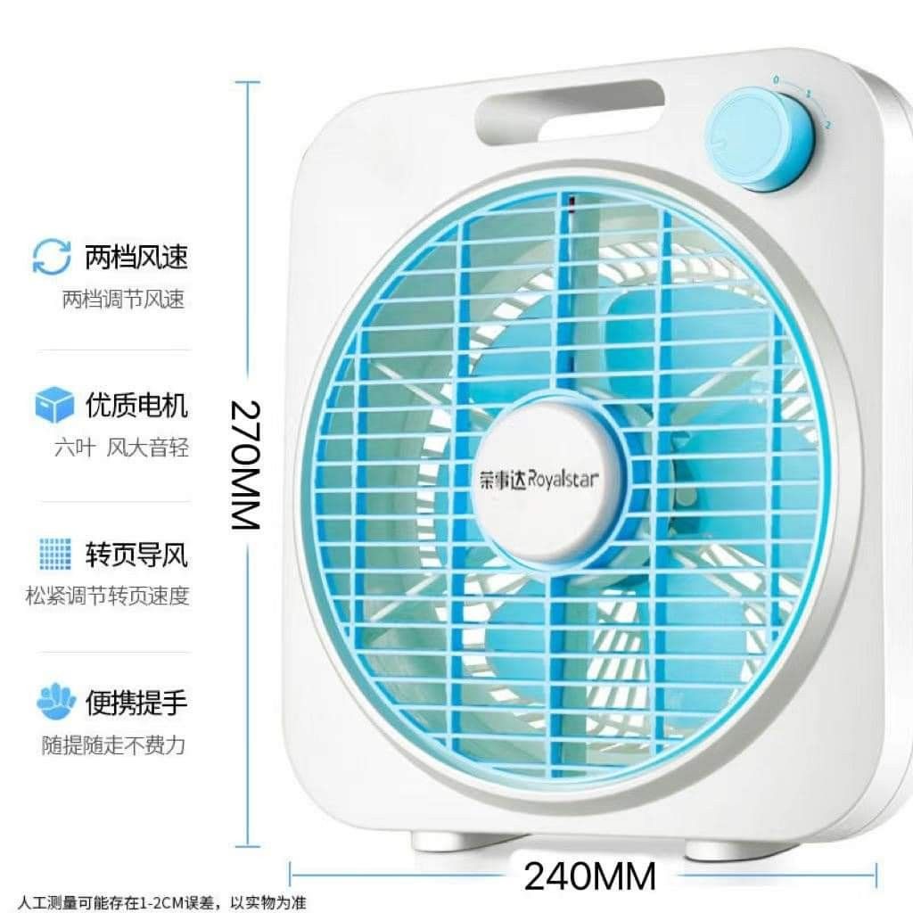 Porable Box Fan PORTABLE BOX FAN, Furniture & Home Living, Lighting & Fans, Fans on ...