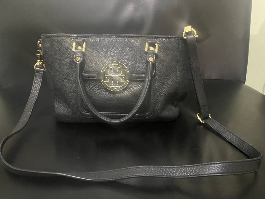 PRE OWNED Tory Burch Leather Bag, Luxury, Bags & Wallets on Carousell