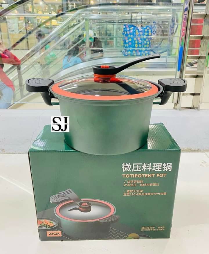 Presure cooker (Category: Cookware & Accessories) located in Manila. Submitted by saguittarian06 (Listing ID 1212433280, Image 2). Description: ￼MAGANDA AT QUALITY PA TO NGAUN 😂♥️ 450php :PRESSURE COOKER /NON STICK PAN Non Stick Pressure Cooker Cook fast and lock in health 1.Automatic Exhaust 2.Stress makes food taste better 3.One key to open the cover 4.Multilayer Composites 5.Non-stick coating 6.Thickened pot Barley Life Start with everyday co