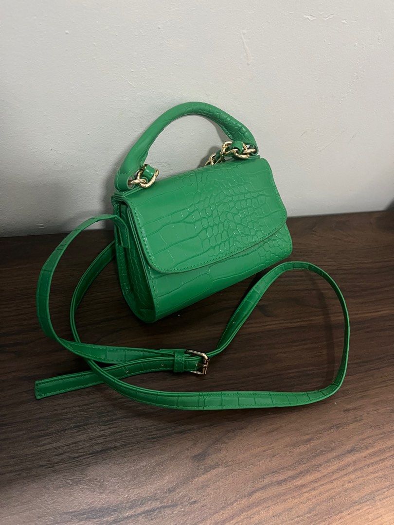 Primark cheap green bag