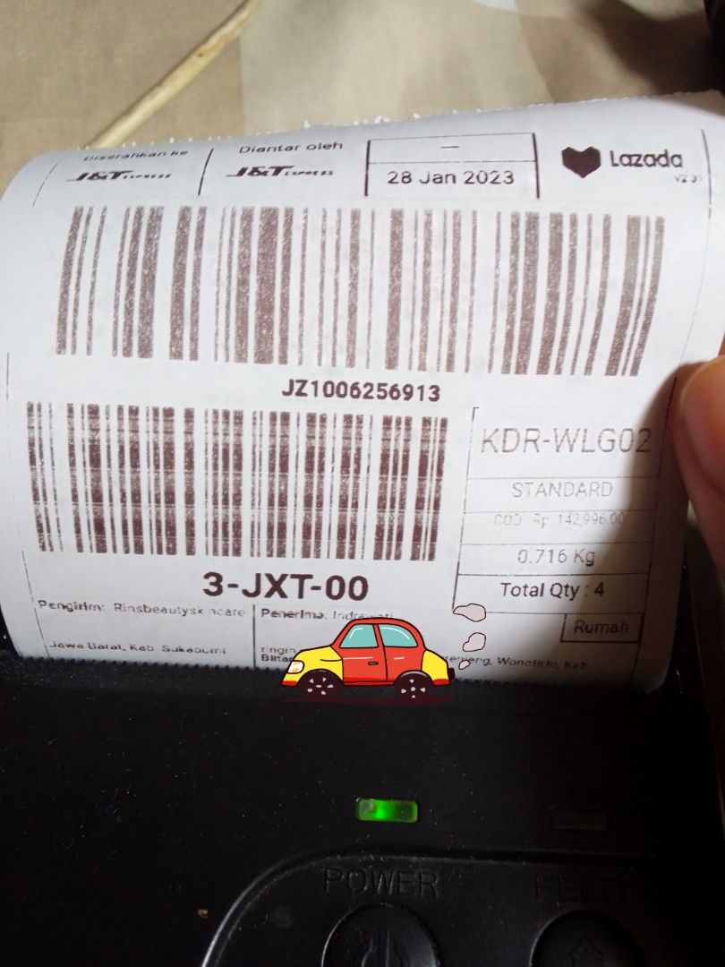 Printer thermal bluetooth bekas 80 mm, Elektronik, Lainnya di Carousell