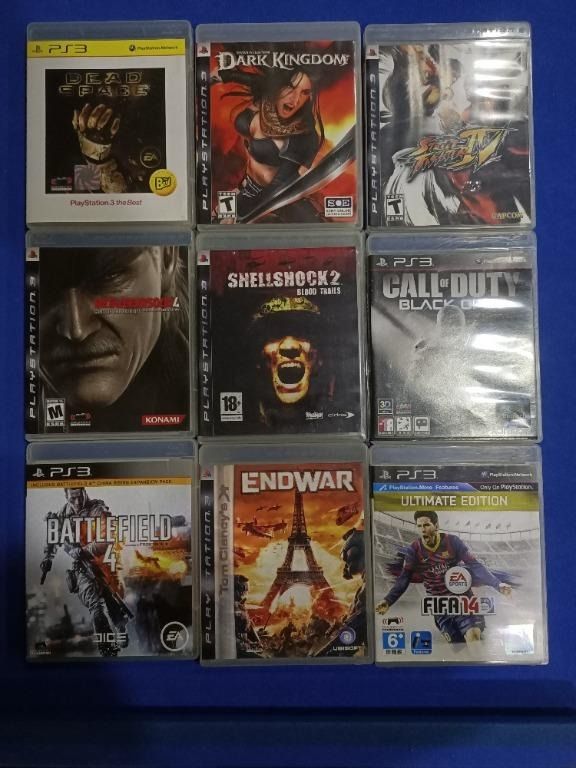 PS3 games clearance, Video Gaming, Video Games, PlayStation on