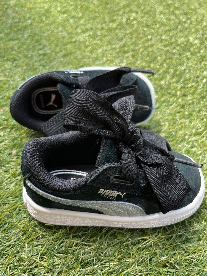 Puma suede 2025 bow infant