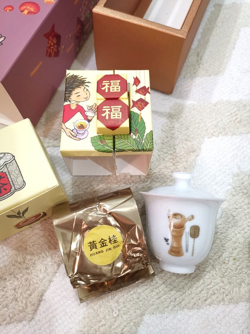 Purple Cane Tea Gift Set, Furniture & Home Living, Kitchenware