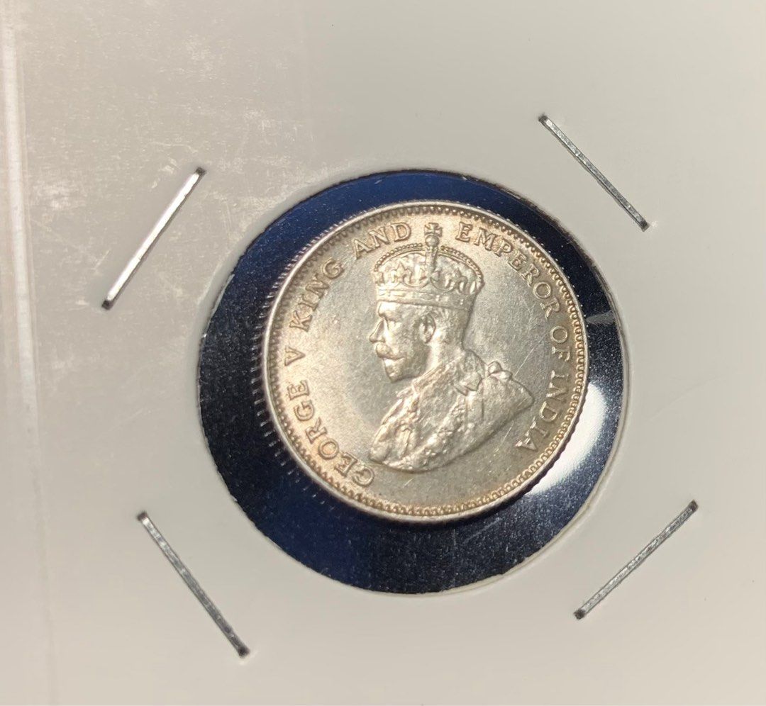 Rare King V 10 Cents Coin Straits Settlements 1927, Hobbies & Toys, Memorabilia