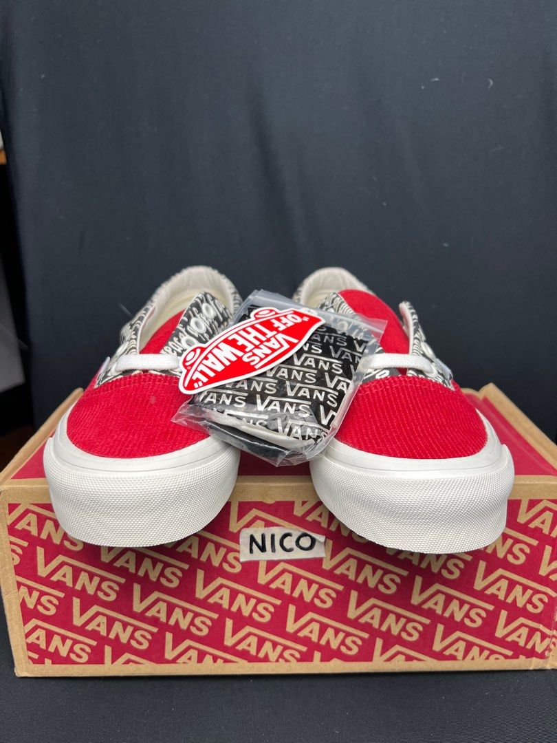 Vans era 95 dx sales fear of god red