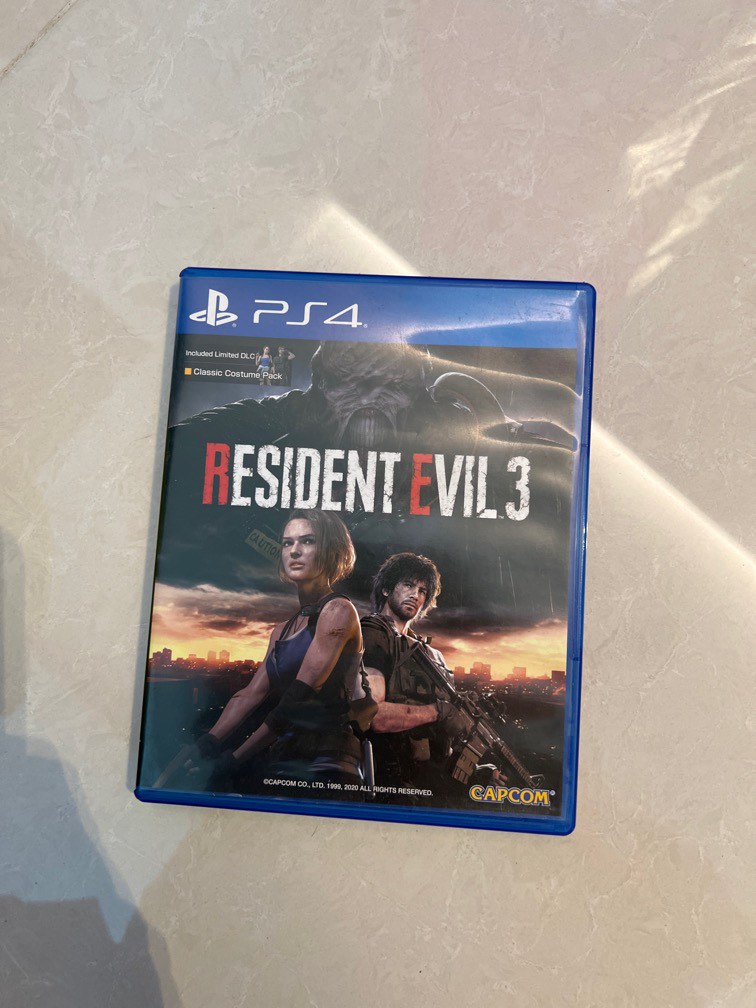 Resident Evil 3, Video Gaming, Video Games, PlayStation on Carousell