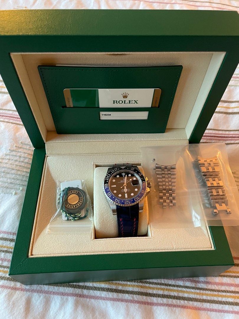 Rolex Batman/ Batgirl Jubilee 116234 Oct 2019, Luxury, Watches on Carousell