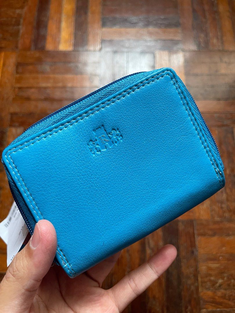 Rowallan Leather Foldover Purse