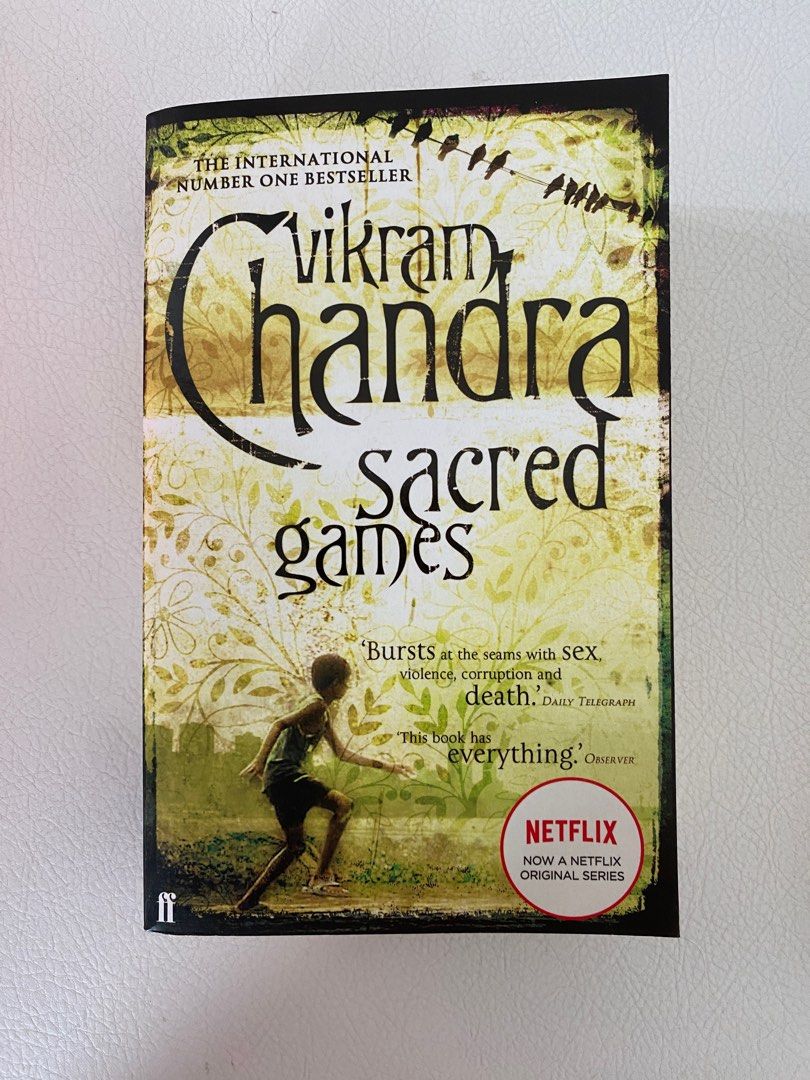 Sacred games Vikram Chandra, Hobbies & Toys, Books & Magazines