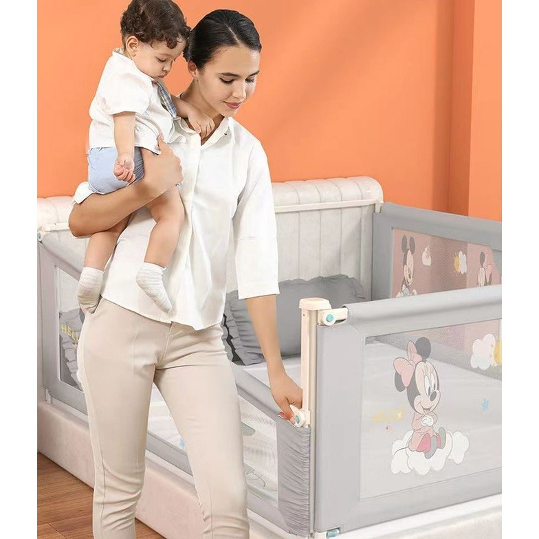 Safe Fencing Safety Fence Cot Protector Child Kids Bumper Toddler