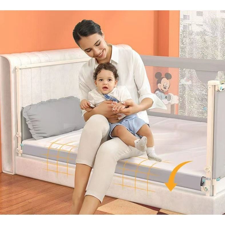Safe Fencing Safety Fence Cot Protector Child Kids Bumper Toddler