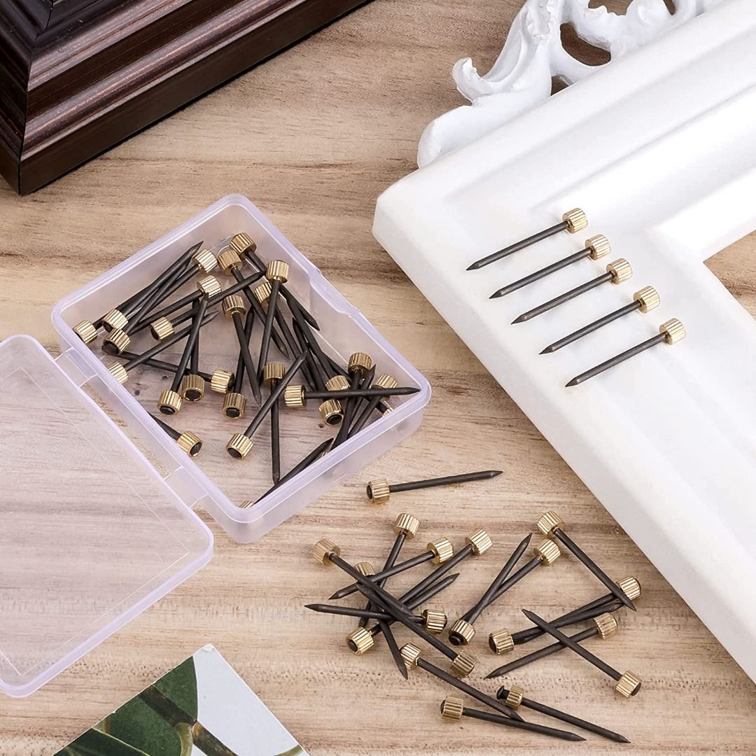 Picture hanging nails online
