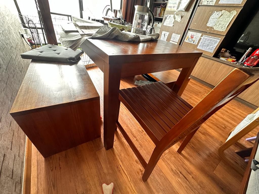 Scanteak best sale dining set