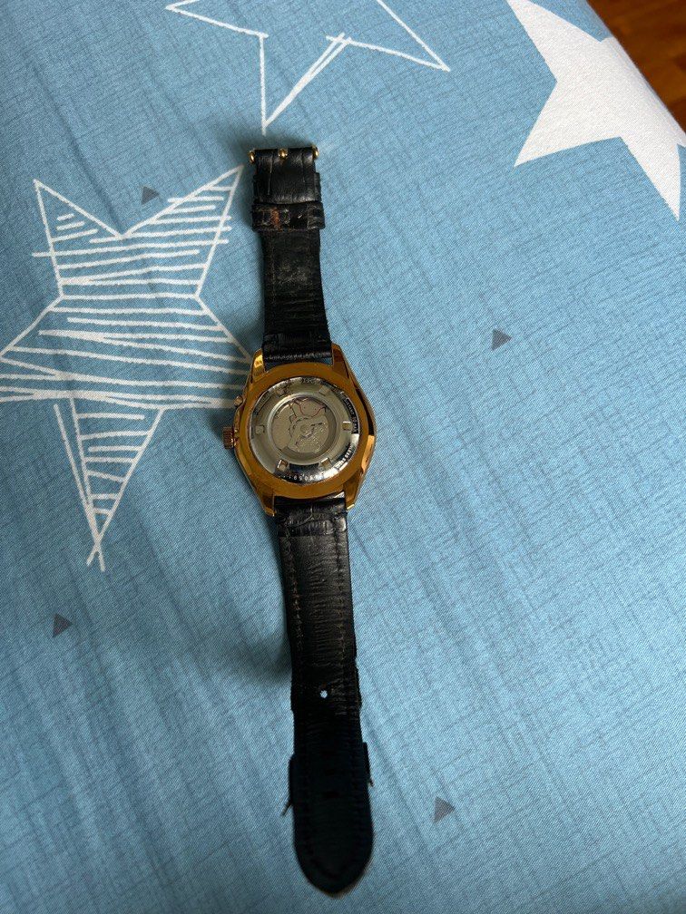 Seiko kinetic rose gold clearance