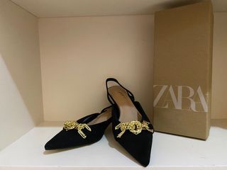 Sepatu ZARA hitam uk.38