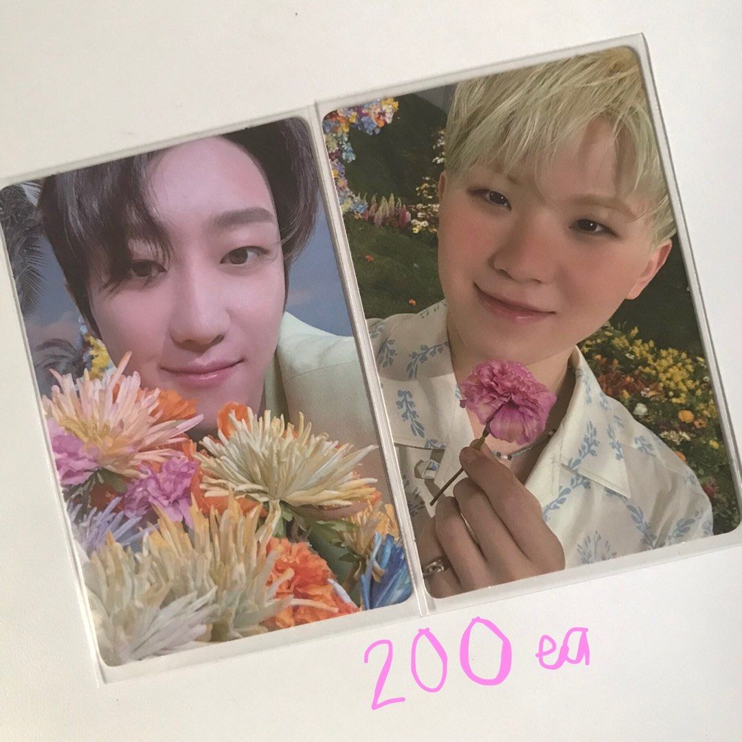 seventeen sector 17 photocard minghao the8 woozi Hobbies Toys