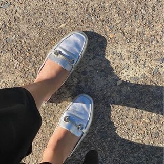 Silver shoes airflex
