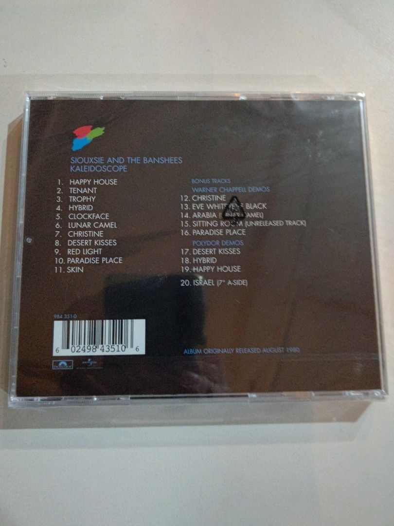 Siouxsie and the Banshees. Kaleidoscope (1980) CD +9 bonus trk, 興趣及遊戲