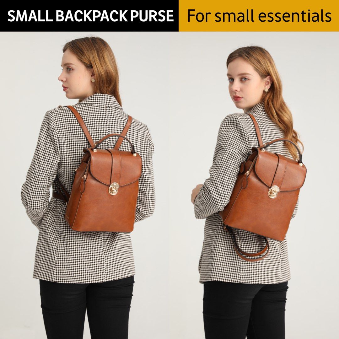 Backpack with hot sale purse handles