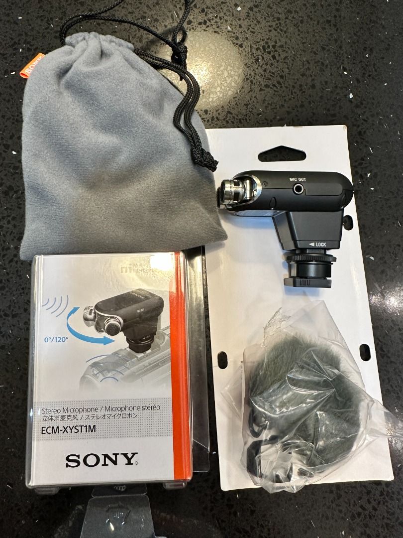 for　Photography,　Accessories,　Photography　Photography　Microphone　Stereo　Accessories　Sony　a6000,　on　ECM-XYST1M　Other　Carousell