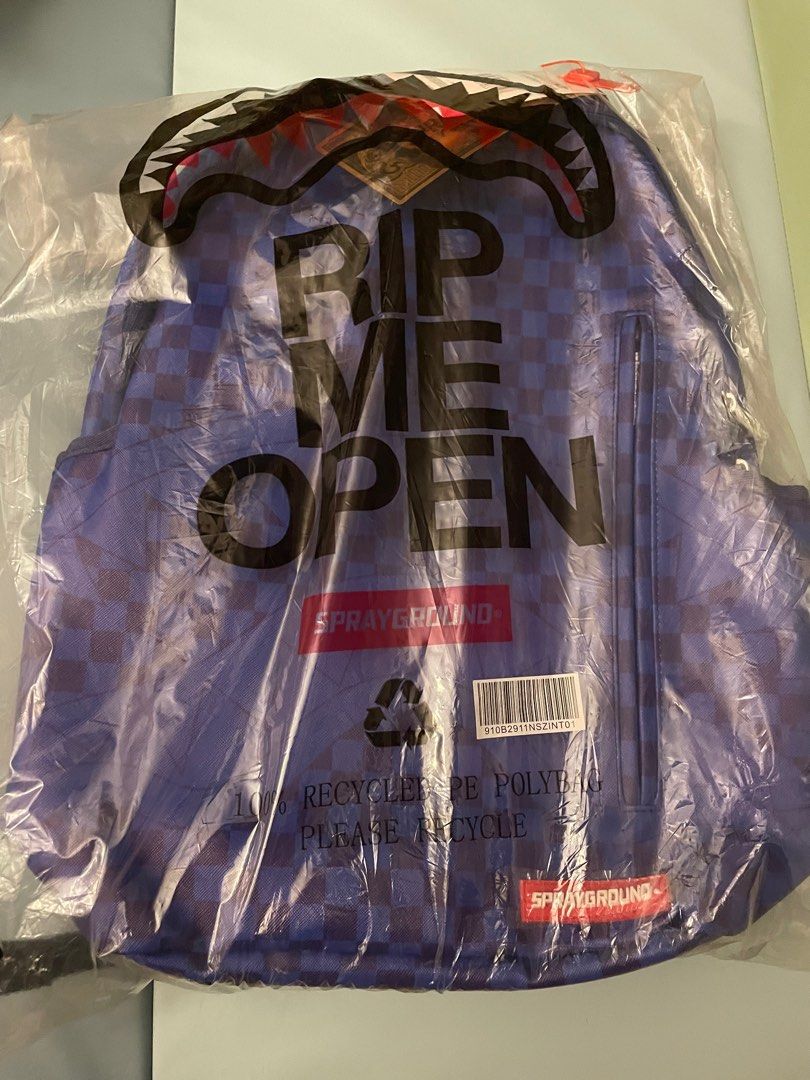 Sprayground backpack, Men's Fashion, Bags, Backpacks on Carousell