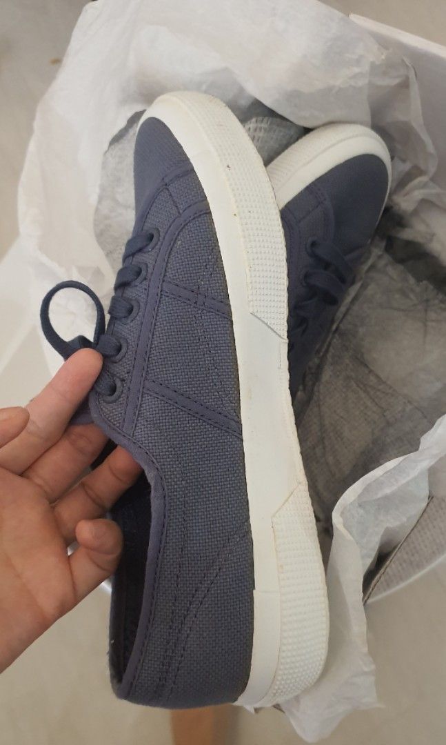 Superga store vintage blue