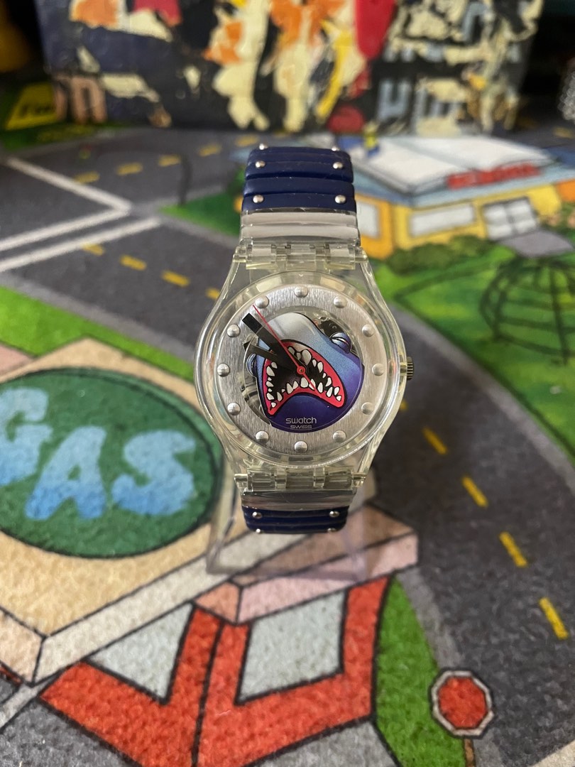 Swatch shark hotsell