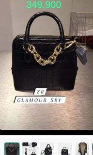 NWT Zara Bag croco