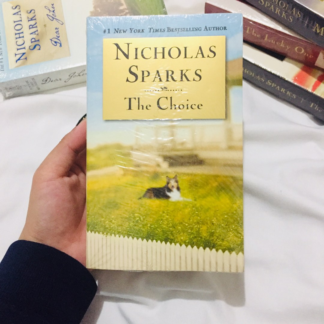 The Choice - Nicholas Sparks, Hobbies &amp; Toys, Books &amp; Magazines, Fiction &amp; Non-Fiction on Carousell