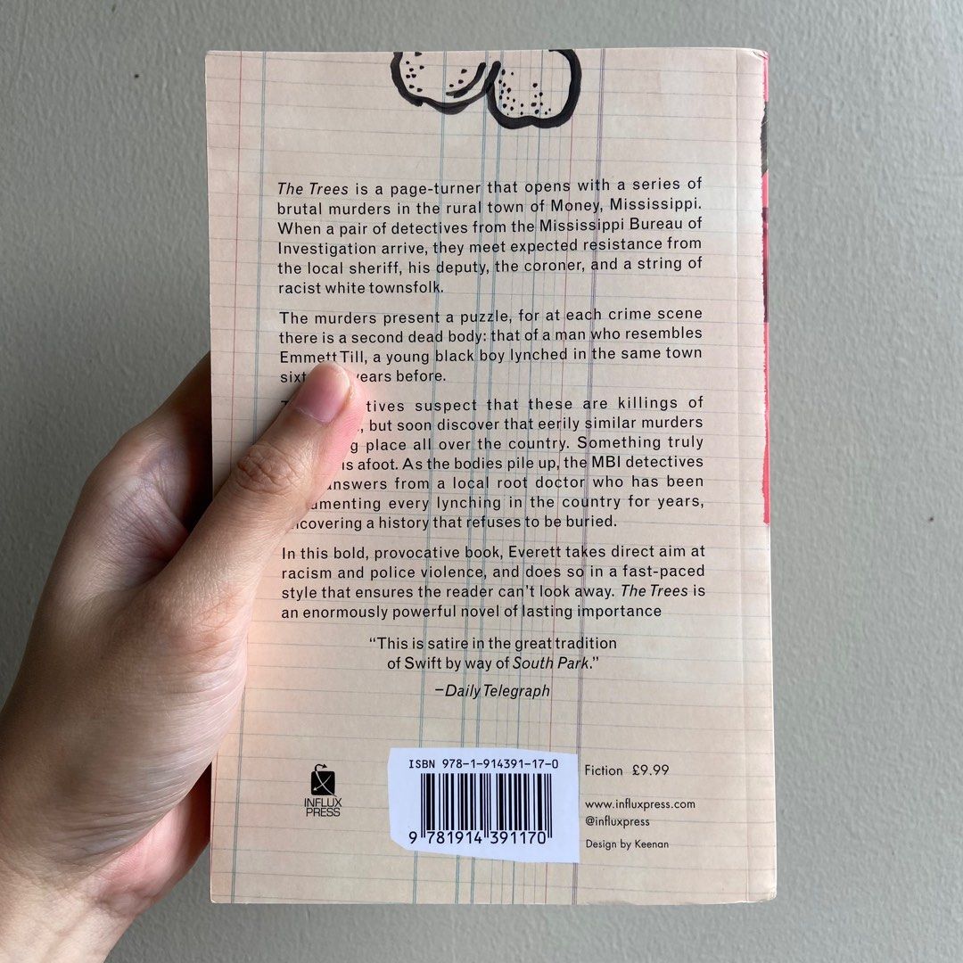 The Trees by Percival Everett, Books & Stationery, Books on Carousell