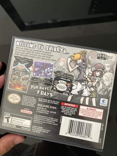 The world ends with you 3ds top