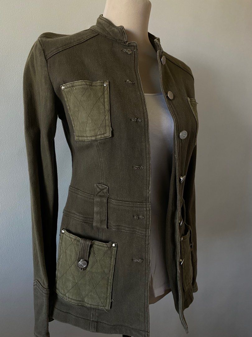 tiffany army green jacket, Women's Fashion, Coats, Jackets and
