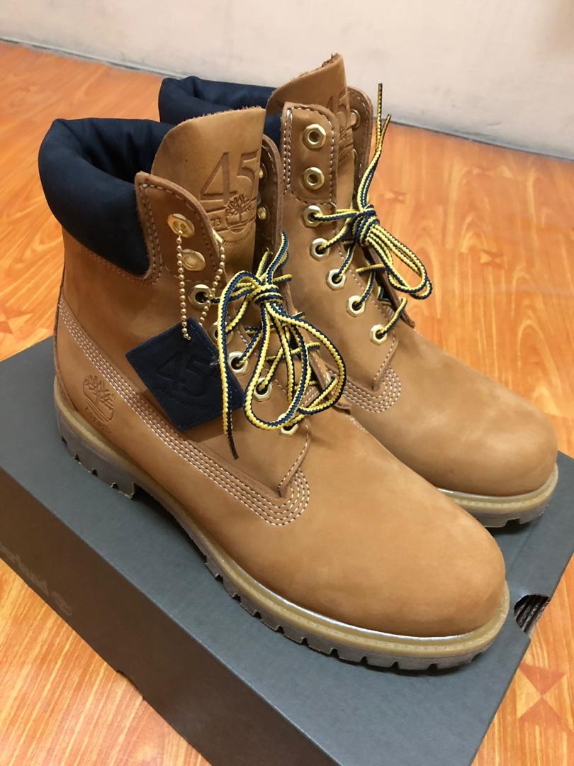 Timberland 45th Anniversary 6 Inch Boot Yellow Men s Fashion