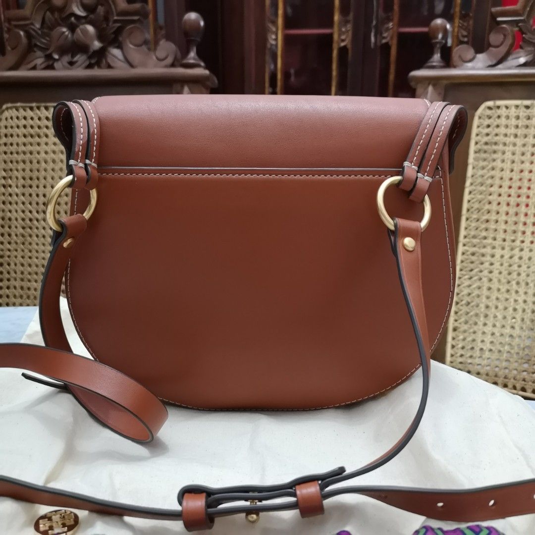 Shoulder Bag Tory Burch Miller Small Leather Saddlebag Shoulder