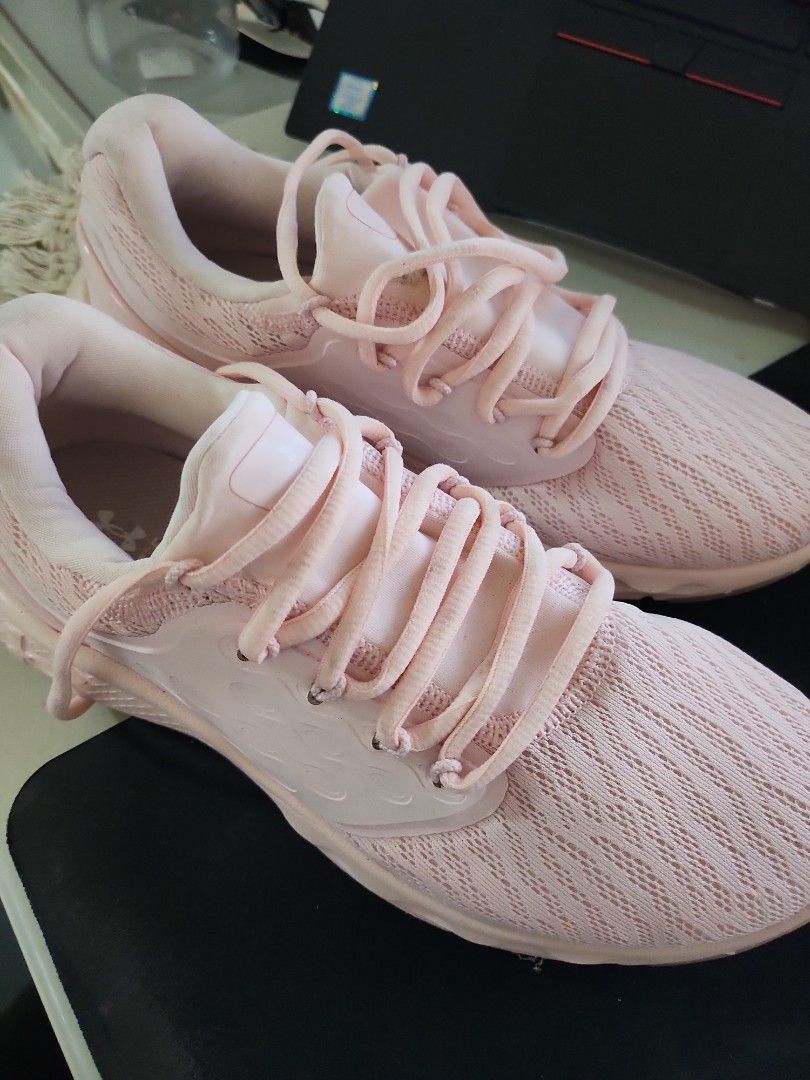 Under Armour Baby Pink Sneakers