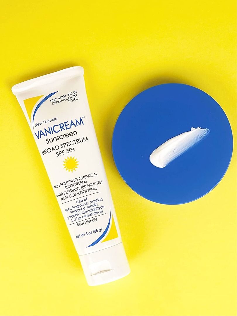 Vanicream Sunscreen Broad Spectrum SPF 50+ 3 oz 85g, Beauty & Personal
