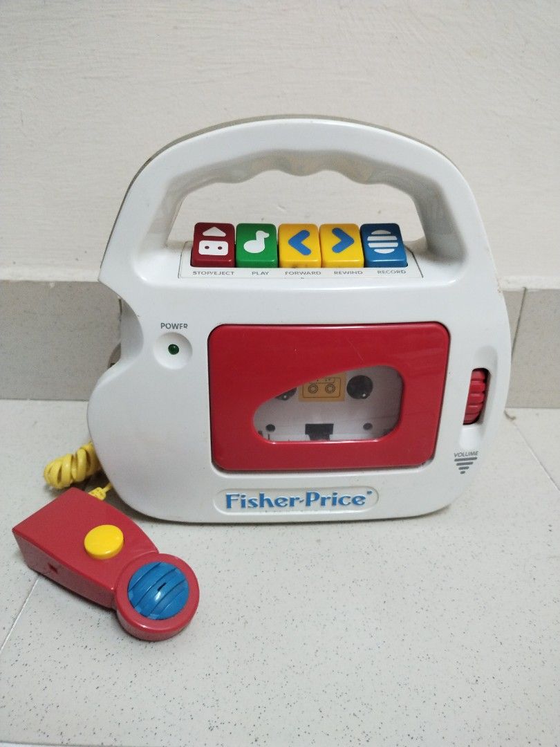Fisher price tape recorder sales 1992