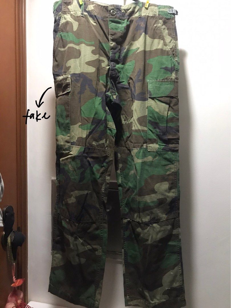 vintage camo pants, Men's Fashion, Bottoms, Trousers on Carousell