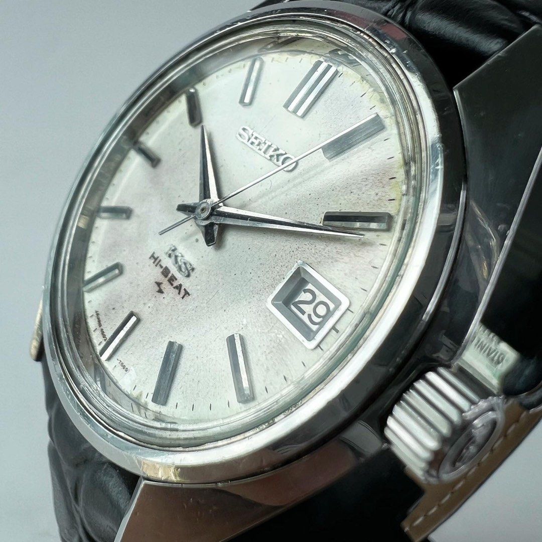 Vintage King Seiko 45KS 45027000 36000bph hiBeat, Men's Fashion