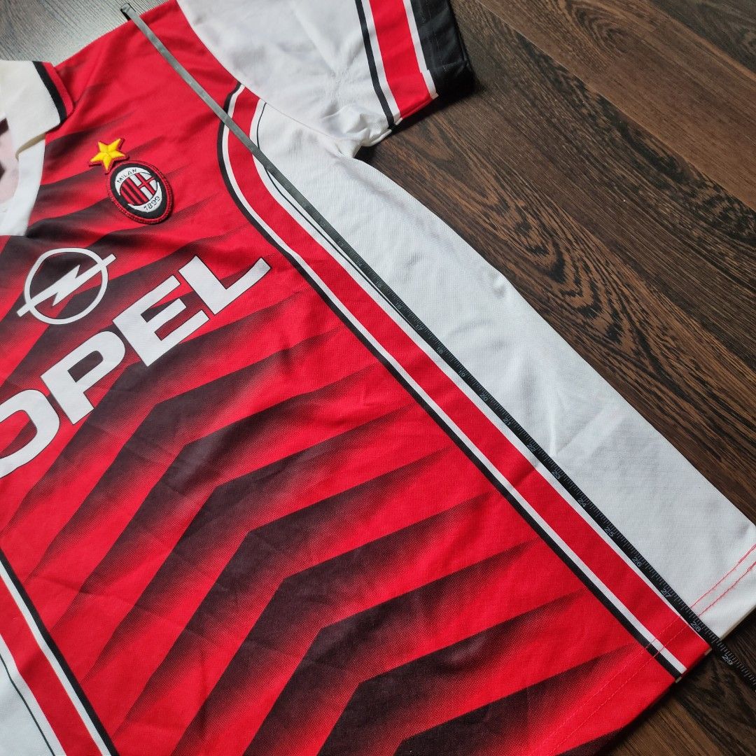 Sweat Vintage De Football Lotto AC Milan Années 90 - Taille L, Produit Officiel, Occasion Très Bon état